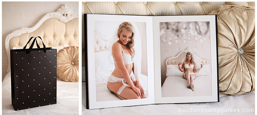 boudoir photography business albums
