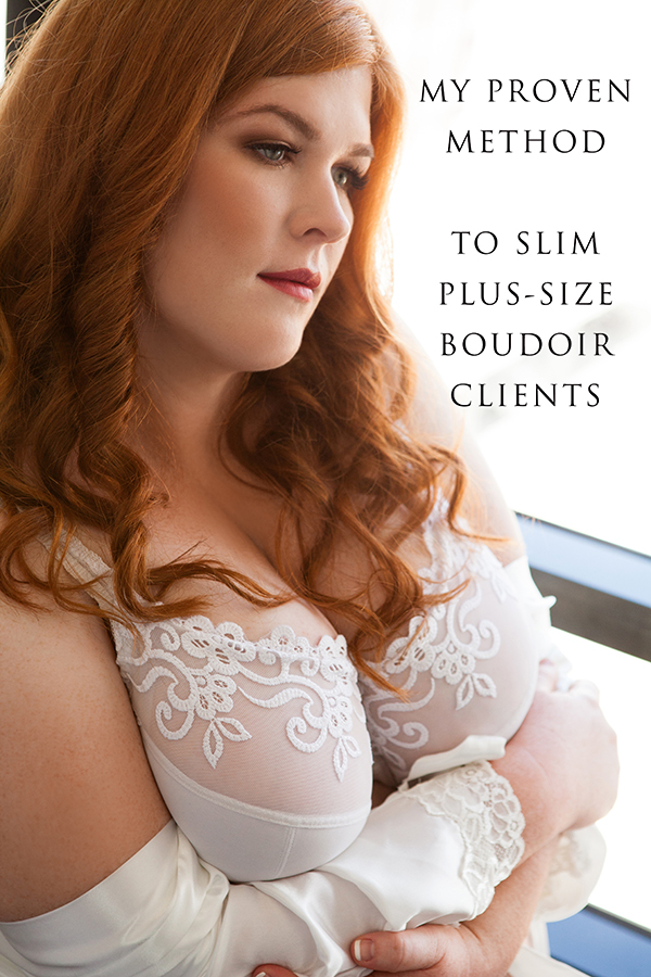 Slim plus size boudoir clients
