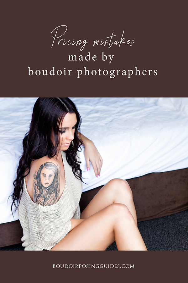 boudoir photography pricing